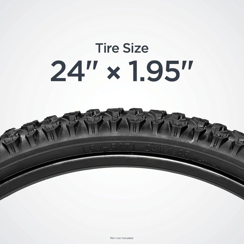 Schwinn 24 x 1.95-Inch Mountain Bike Replacement Tire with High Traction Tread - Image 5