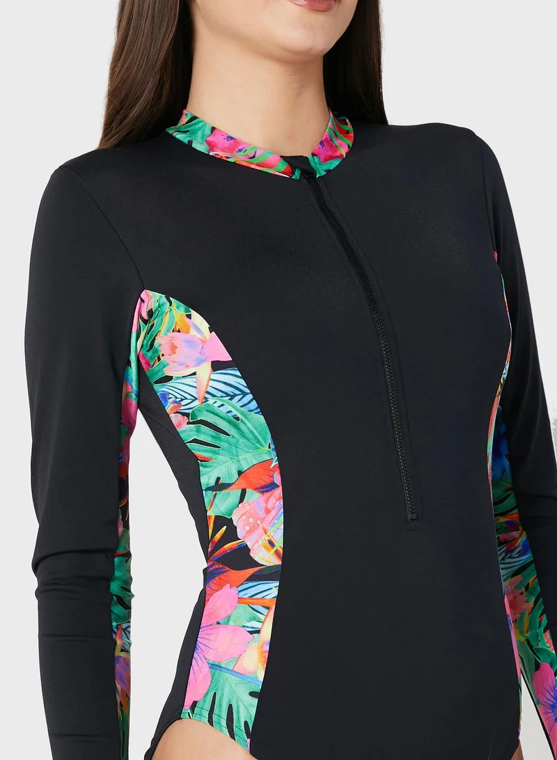 speedo Paddle Swimsuit