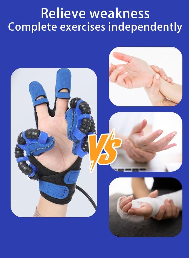 Rehability Robot Gloves Hand Stroke Recovery Equipment Hand Dysfunction Patient Training Device Stroke Hemiplegia Finger Orthosis for Long Term Relief Finger Cramps【Single Right Hand】 - Image 2