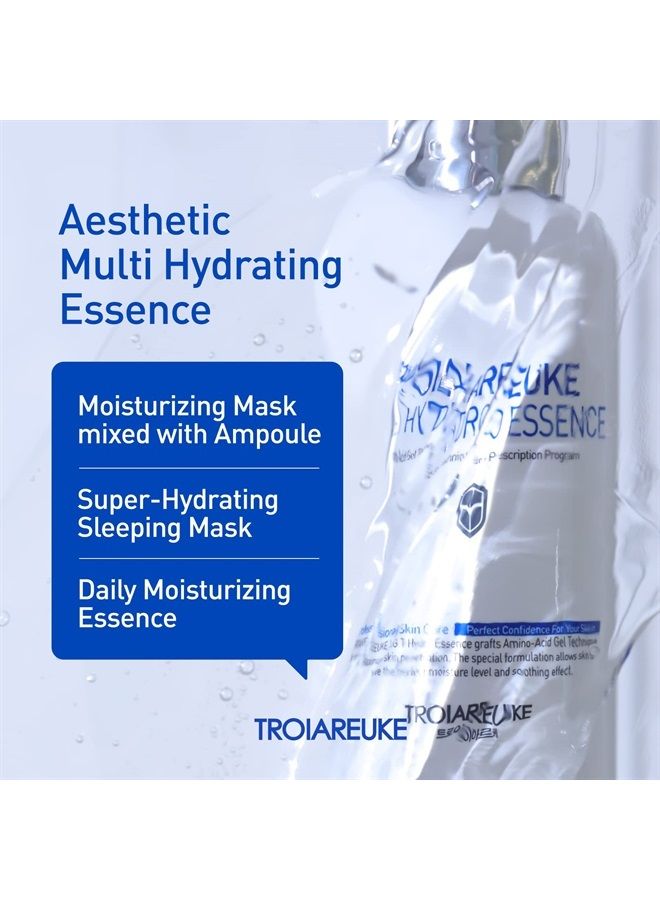 TROIAREUKE AGT Hydro Essence, Hydrating Gel For Face, Anti-Aging Treatment Serum Packed With Antioxidants and Vitamins From Fermented Aloe, Mushroom Extract, Pine Tree Leaf Extract, Korean Skin Care - Image 5