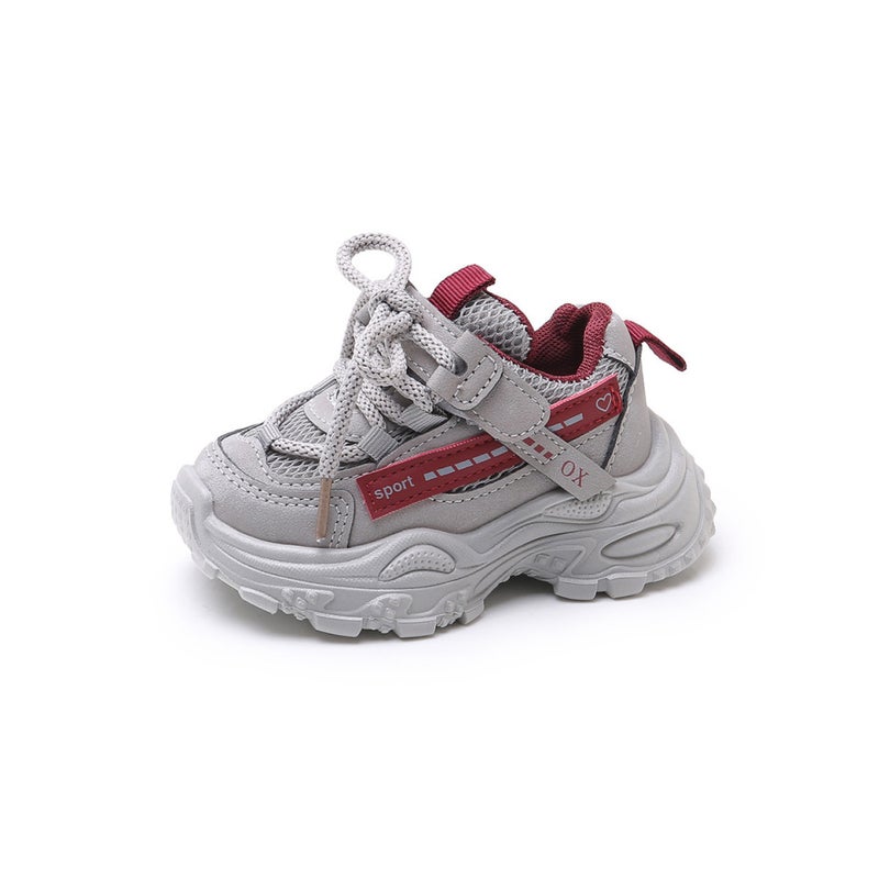 Mesh Sneakers Lightweight Flexible Sole Walking Shoes For Kids Indoor And Outdoor Activities - Image 1