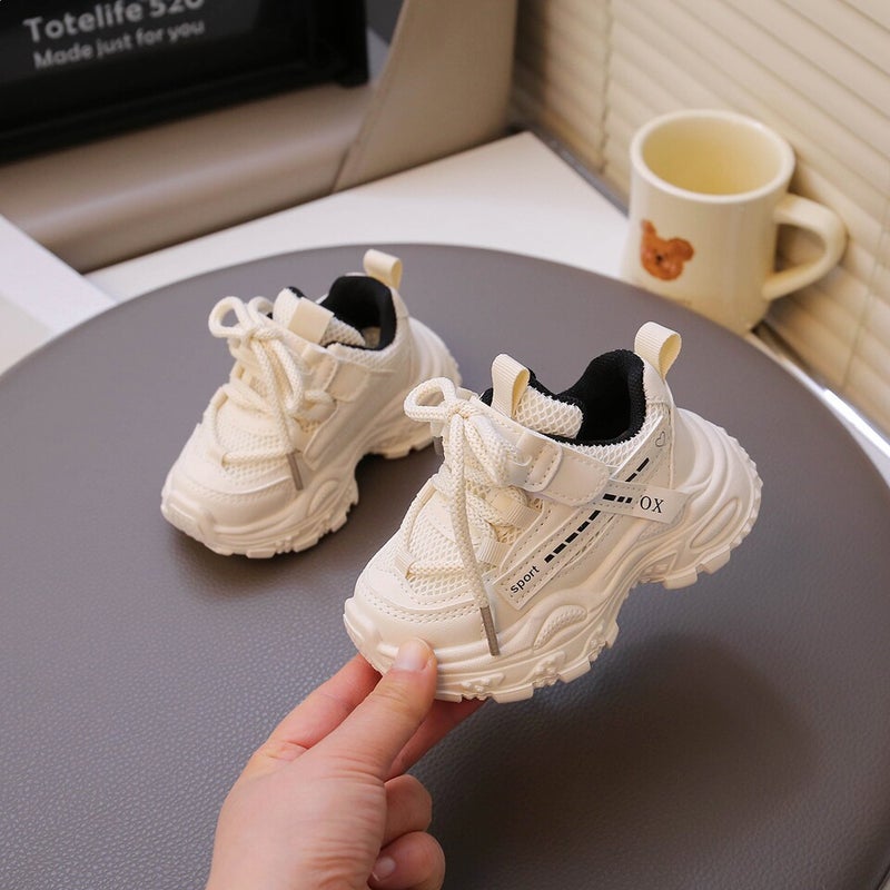 Mesh Sneakers Lightweight Flexible Sole Walking Shoes For Kids Indoor And Outdoor Activities - Image 3