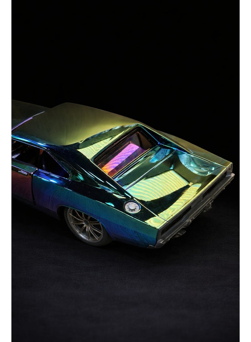 Muscle car Light Speed and Power 1/12 Scale RC Car with One-Key Door Open - Image 2