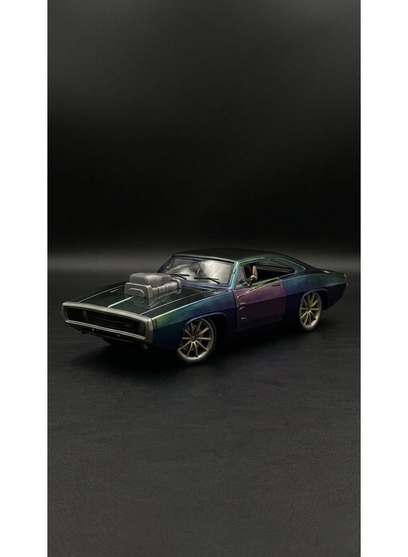 Muscle car Light Speed and Power 1/12 Scale RC Car with One-Key Door Open - Image 1