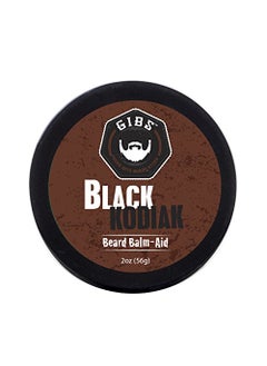 GIBS Grooming Black Kodiak Beard Balm Aid, 2 oz
