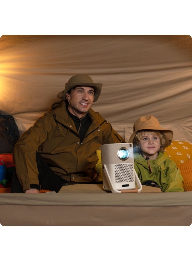 يابير جهاز عرض Yaber T2 Plus خارجي مزود بشبكة WiFi 6 وبلوتوث، جهاز عرض أفلام ذكي محمول بدقة 1080 بكسل للاستخدام الداخلي والخارجي، متوافق مع دونجل التلفزيون - Image 4