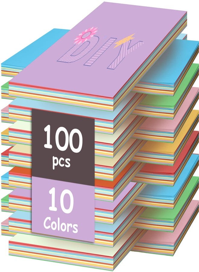 Yahenda 100 Pcs Colored Poster Boards 16 x 12 Inches 10 Assorted Color Poster Board Paper Cardstock Bulk Printer for Arts Crafts Exhibits and Notices(Fresh Colors) - Image 1