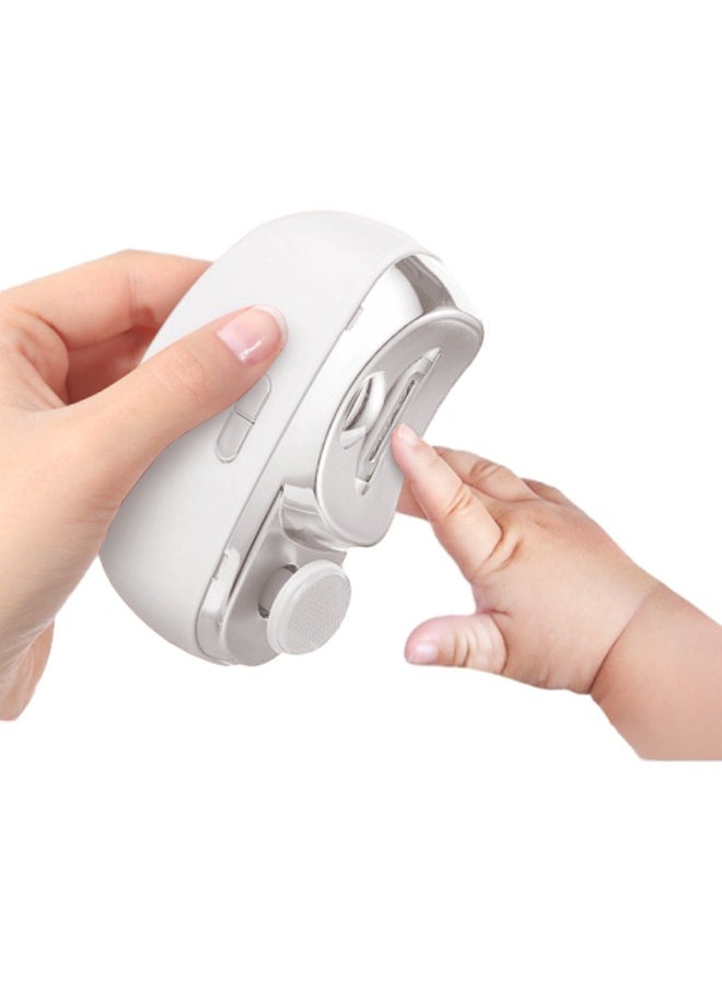 Automatic Nail Clippers for Kids Rechargeable Electric Nail Trimmer Electric Polished Nail Clippers with Lighting  - Image 5