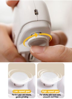Generic Automatic Nail Clippers for Kids Rechargeable Electric Nail Trimmer Electric Polished Nail Clippers with Lighting  - Image 4