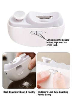 Generic Automatic Nail Clippers for Kids Rechargeable Electric Nail Trimmer Electric Polished Nail Clippers with Lighting  - Image 2