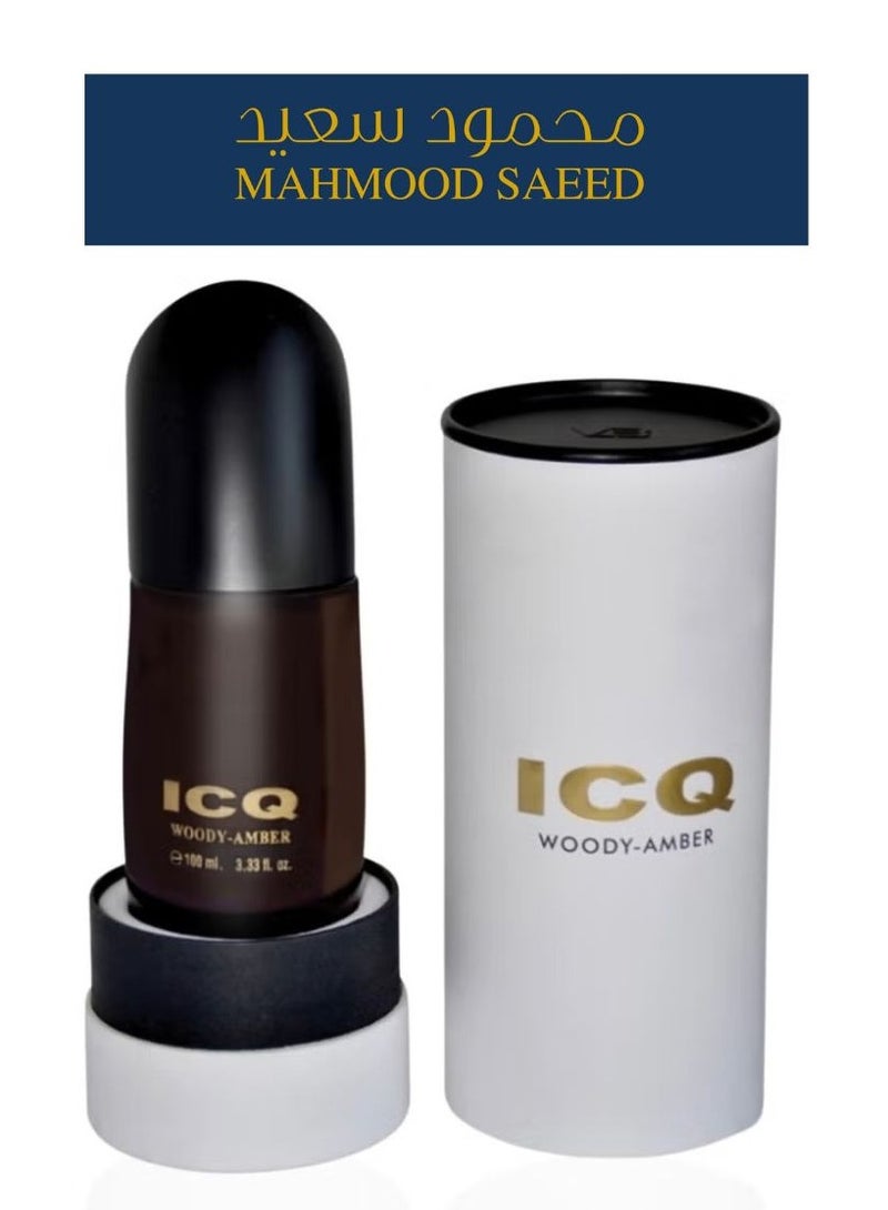 Mahmood Saeed ICQ Woody Amber Eau de Parfum 100ml - Image 1