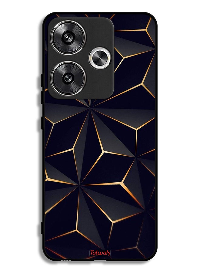 Tolwak Xiaomi Redmi Turbo 3 5G Protective Case Cover Pattern - Image 1