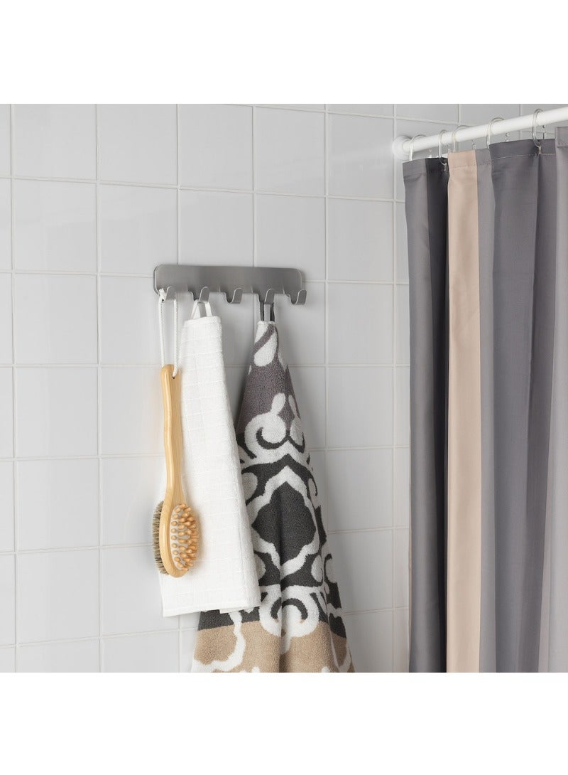 Brogrund Hook Rack – Stainless Steel, 5 Hooks - Image 2