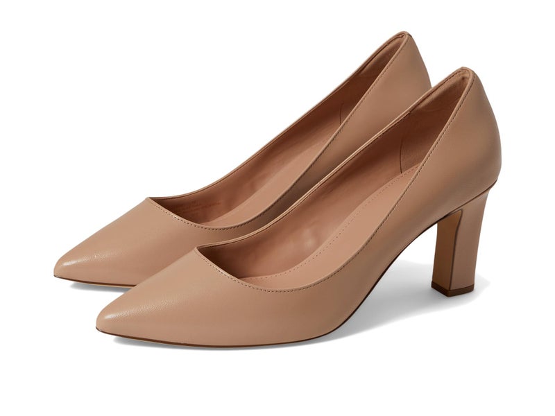 Cole Haan Womens Mylah Heel Pump 75MM, Brush Leather, 7.5 B US - Image 2