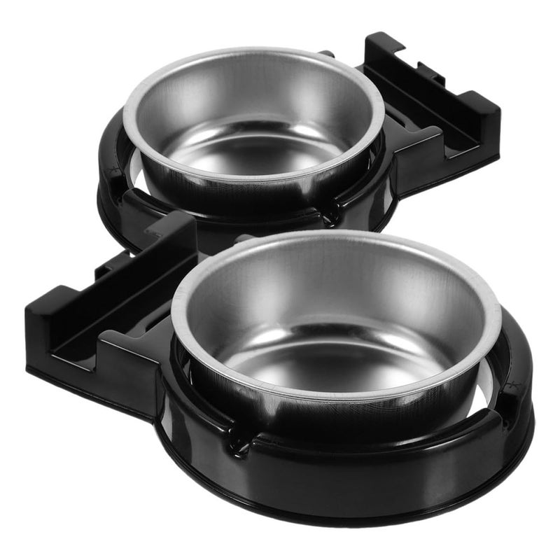 Wall Mounted Stainless Steel Ashtray Outdoor Cigarette Receptacle 2 Pack Black - Image 2