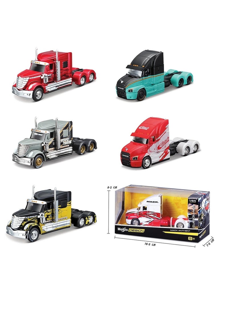 Maisto - Maisto - International Lonestar 1/64 Multicolor Die Cast Model - 12389 - Image 1