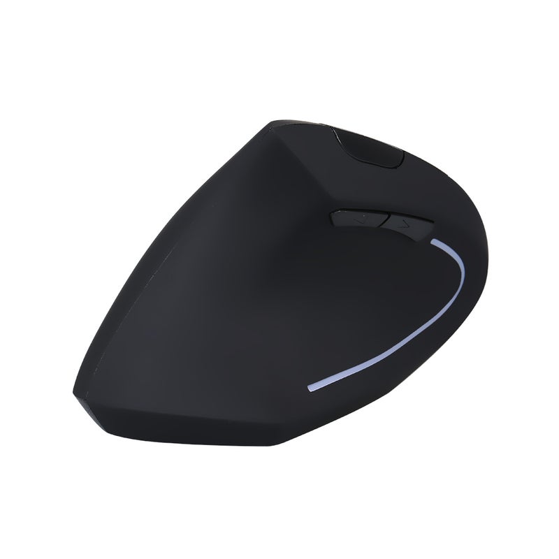 2.4G لاسلكي عمودي لليد اليسرى USB Ergonomic بصري لليد اليسرى عالي الدقة قابل للتعديل 800/1200/1600 DPI 5 أزرار بديل لجهاز Mac لابتوب كمبيوتر شخصي - Image 5