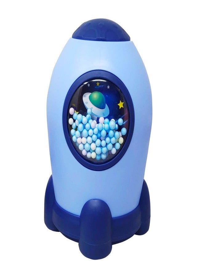 HIGH TRUSTED® Kids Modern Space Shape Gullak Money Bank with Number Code Lock | Secure Piggy Bank for Kids & Adults | Unique Coin Savings Box | Ideal Gift with Password Protection (Random Color)