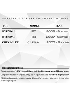DNC Auto Part Side Mirror Motor Repair Gear Steel Metal For Chevrolet Captiva  - Image 4