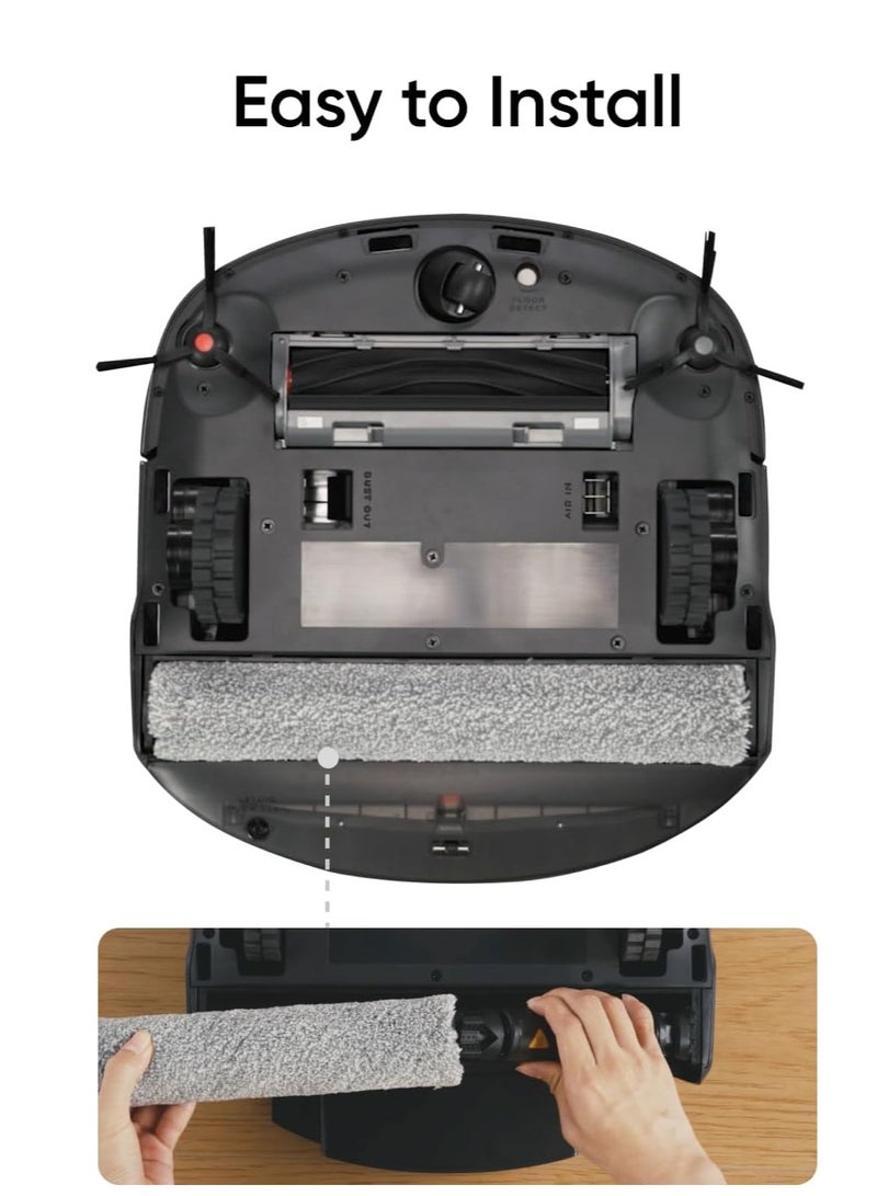 eufy Rolling Mop for Robot Vacuum Omni S1 and S1 Pro 700 W T29C0 Grey - Image 5