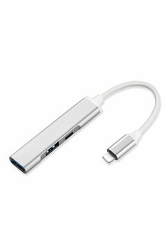 KASTWAVE Dual USB3 Camera Adapter, 3 in 1 iOS to USB 3.0 OTG Adapter with Fast Charging Port, Compatible with IOS/Supports Flash Drive, Card Reader, Midi Keyboard, Mouse  - Image 1