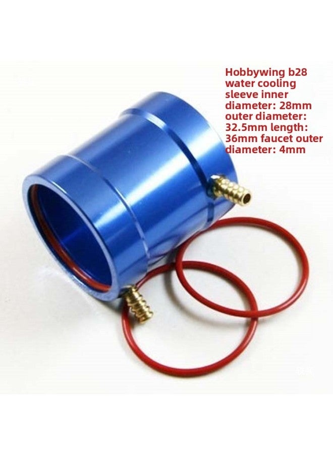 Haoying Hobbywing Neptunus Marine Water Cooling Jacket Brushless Motor Water Cooling Jacket Motor Water Cooling-Color:Hobbywing-b36 Water Cooling Jacket - Image 2