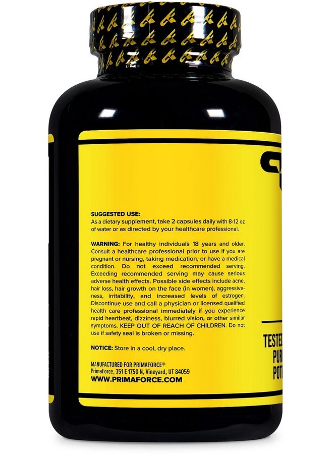 Primaforce - Hmb Betahydroxy Betamethylbutyrate 1000Mg 180 Capsules 500Mg Per Capsule Gluten Free And Nongmo Supplement - Image 1