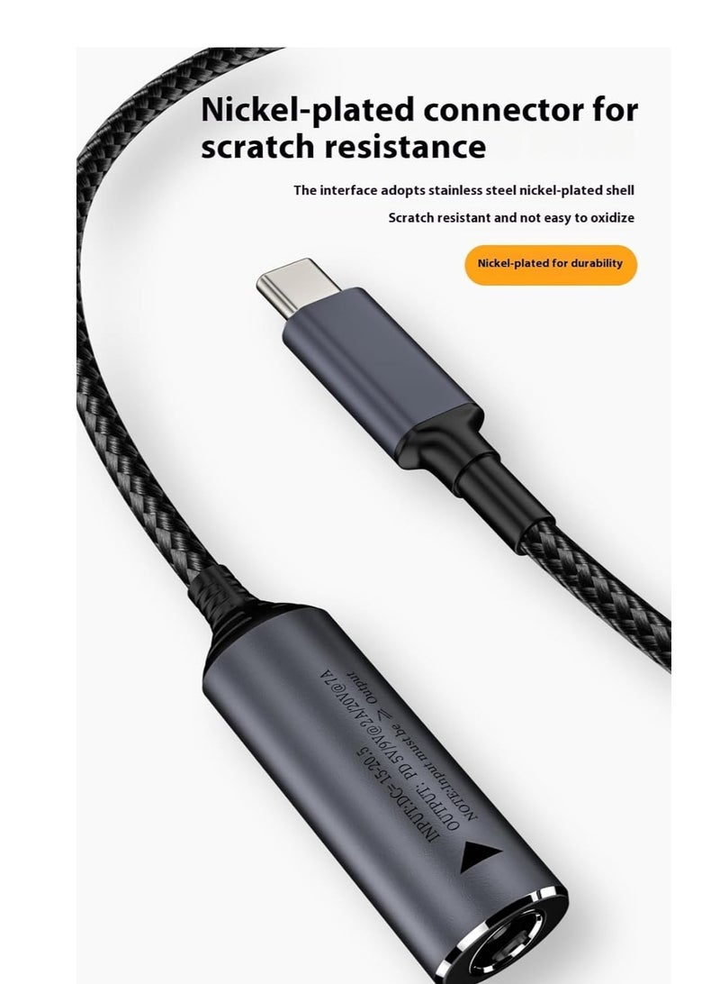 Terabyte 140W Computer Charging Adapter(DC 6.0 x 0.6mm to USB-C / Type-C) - Image 2