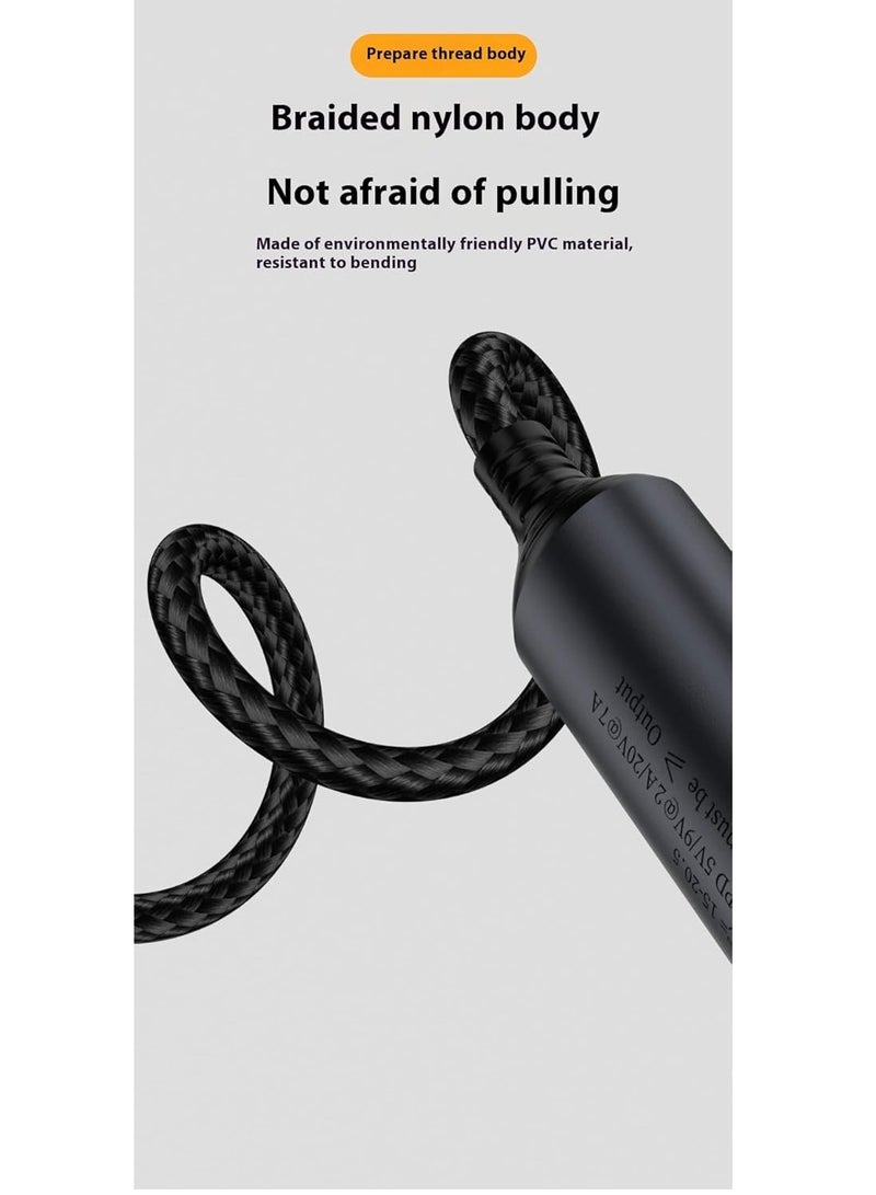 Terabyte 140W Computer Charging Adapter(DC 6.0 x 0.6mm to USB-C / Type-C) - Image 4