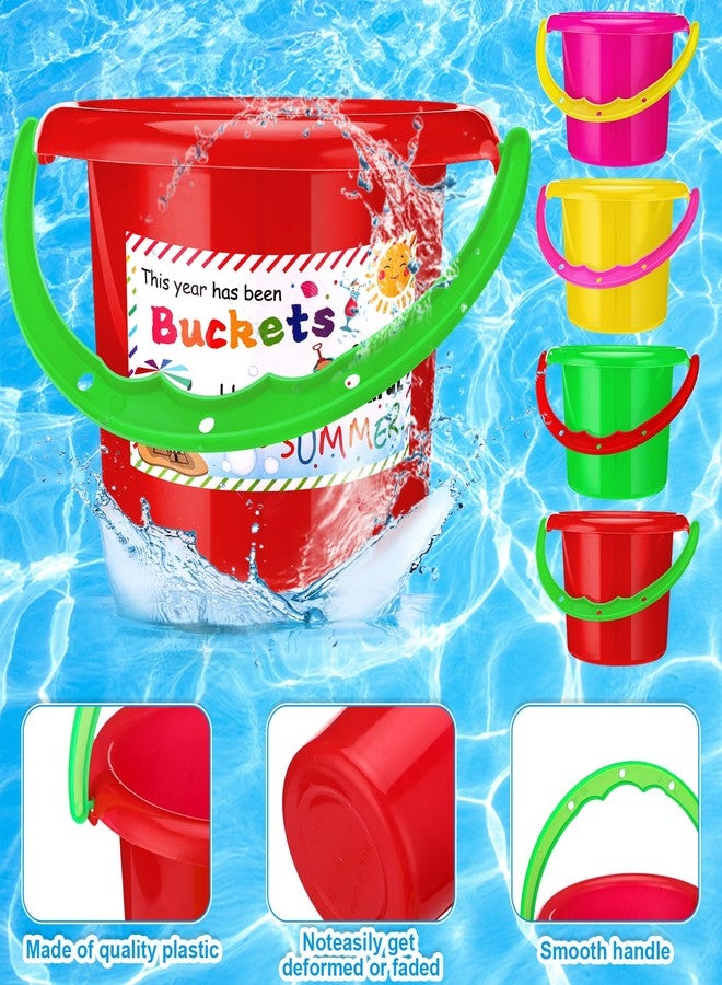 RattanView 36 Set End of Year Present Summer Present Graduation Gift Sand Bucket Shovel Mini Sand Molds Beach Set Party Favor - Image 5