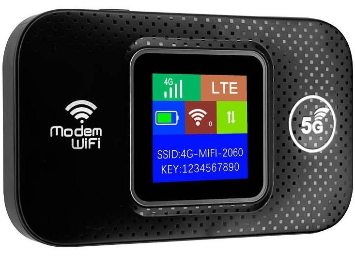 كلوزيلي جهاز واي فاي متنقل، راوتر يدعم شريحة SIM بتقنية 5G، راوتر محمول، يدعم تقنية 4G LTE، مزود بفتحة لبطاقة SIM، ثنائي النطاق، سهل الاستخدام، إشارة مستقرة، تغطية واسعة، بطارية 3000 مللي أمبير، يدعم توصيل أجهزة متعددة - Image 1