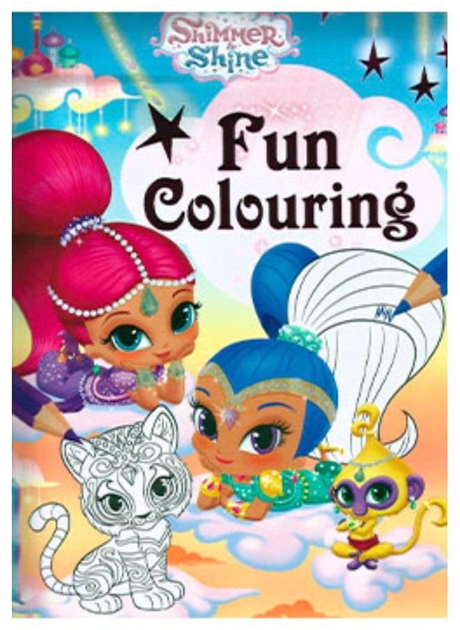 nickelodeon Shimmer & shine fun colouring 