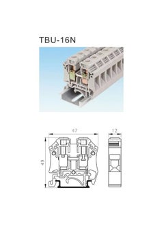 Real Tend Real Tend 16mm² 76A 800V Terminal Block 