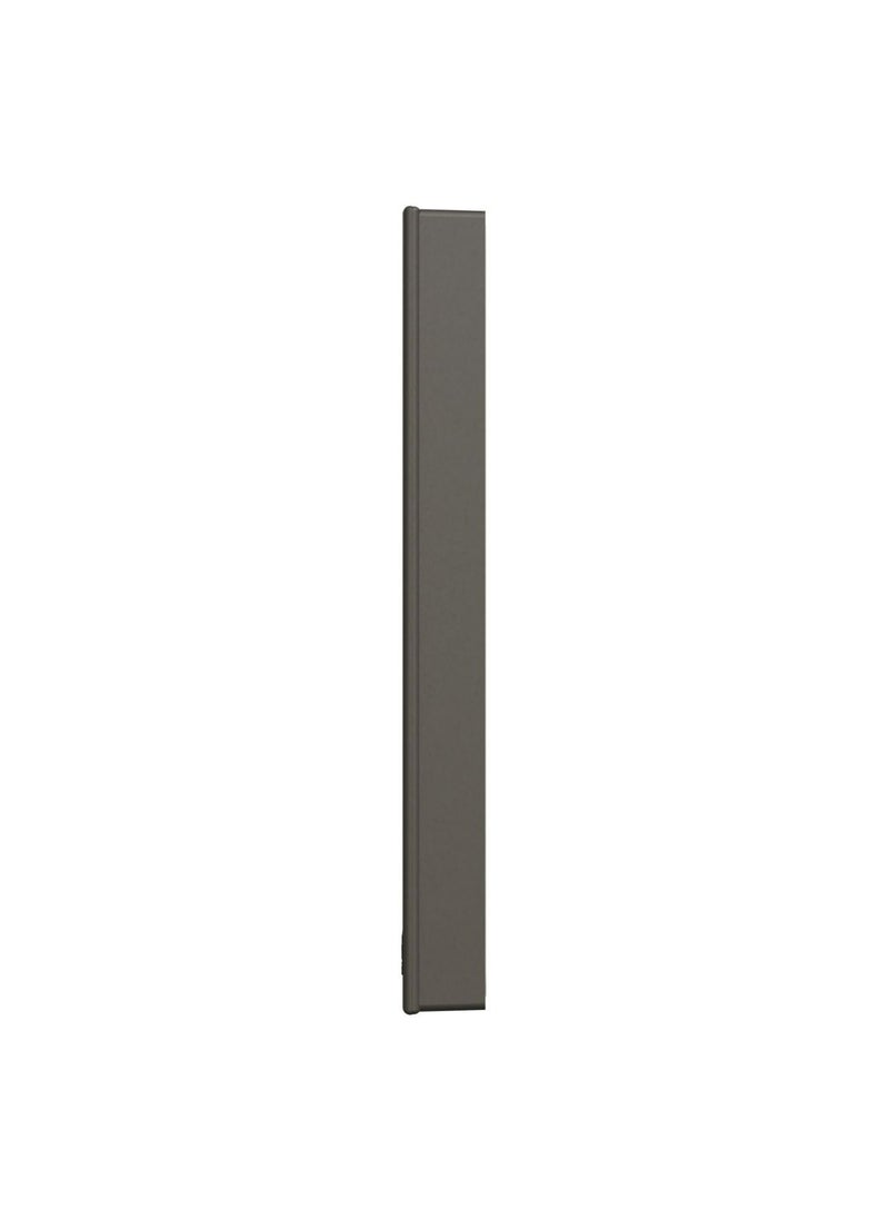 Schneider Electric - Schneider Electric Avataron C Blank Plate E8730TX_DG, 2 Gang, Dark Grey - Image 1