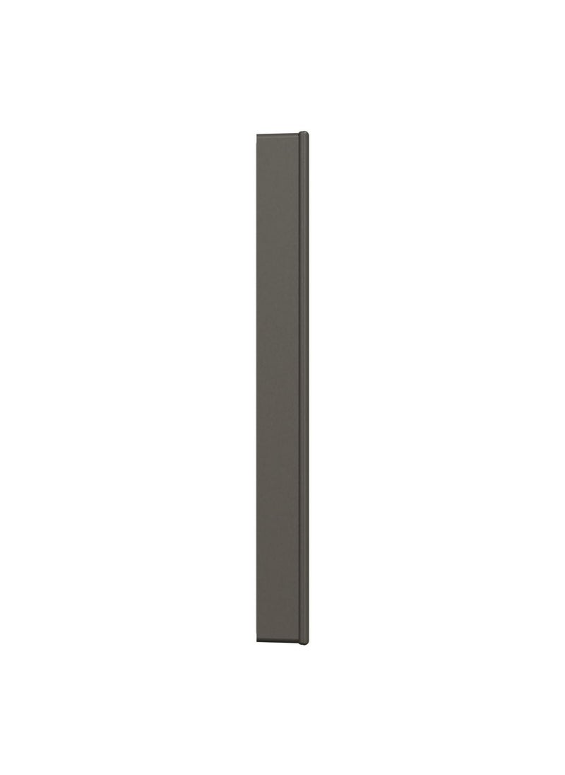 Schneider Electric - Schneider Electric Avataron C Blank Plate E8730TX_DG, 2 Gang, Dark Grey - Image 1