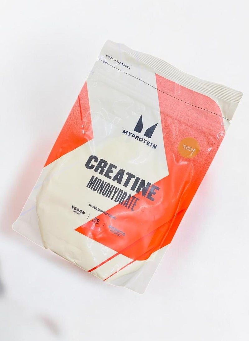 MyProtein Creatine Monohydrate Powder – Supports Strength, Power & Performance Enhancement Tropical Flavor (250 g) - Image 3