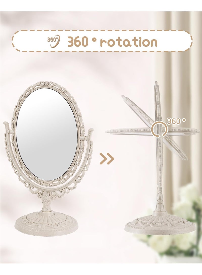 XPXKJ Dressing Tabletop Vanity Makeup Mirror - Image 3