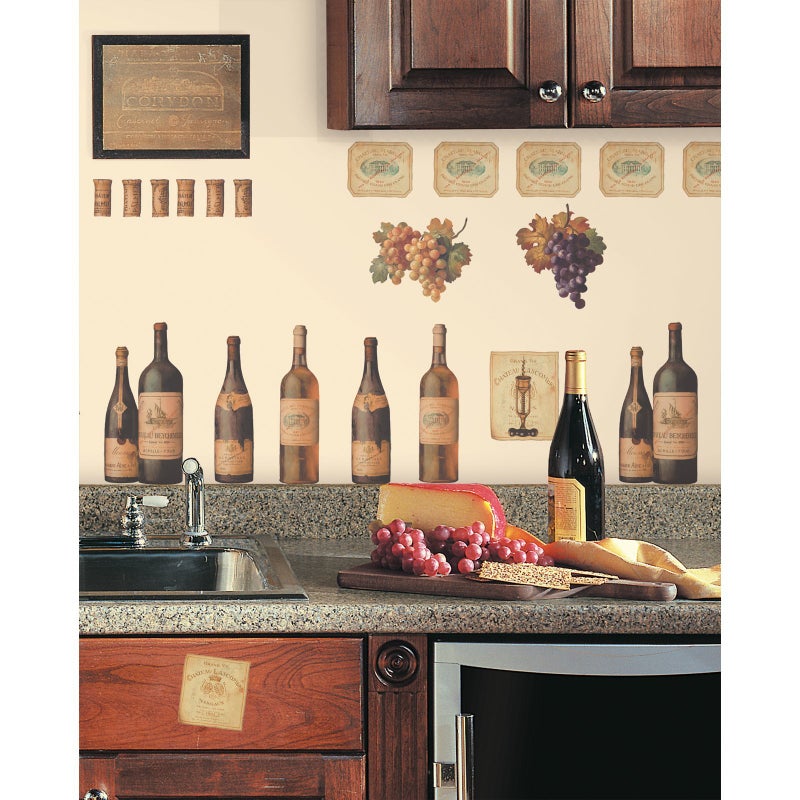 RoomMates RMK1257SCS Wine Tasting Peel and Stick Wall Decals 8 Inch - Image 2