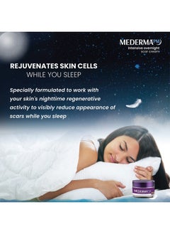 Mederma Intensive Overnight Cream 30G-Works With Skin'S Nighttime Regenerative Activity - Once-Nightly Application Is Clinically Shown To Make Scars Smaller & Less Visible  - Image 1