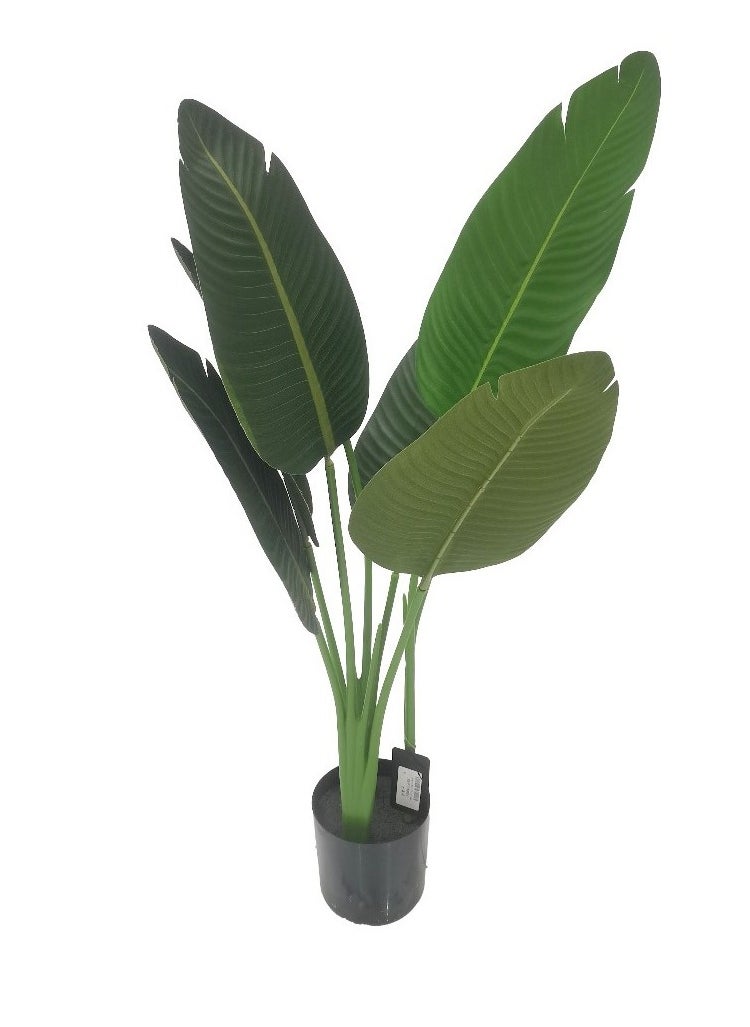 Generic 90cm tall artificial banana tree - wide leaves that mimic real trees  - Image 4