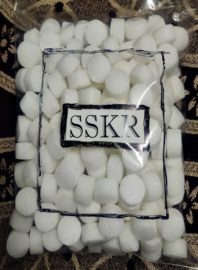 SSKR Pure Quality Napthalene Balls 500 Grams (White) - Big Size - Image 1