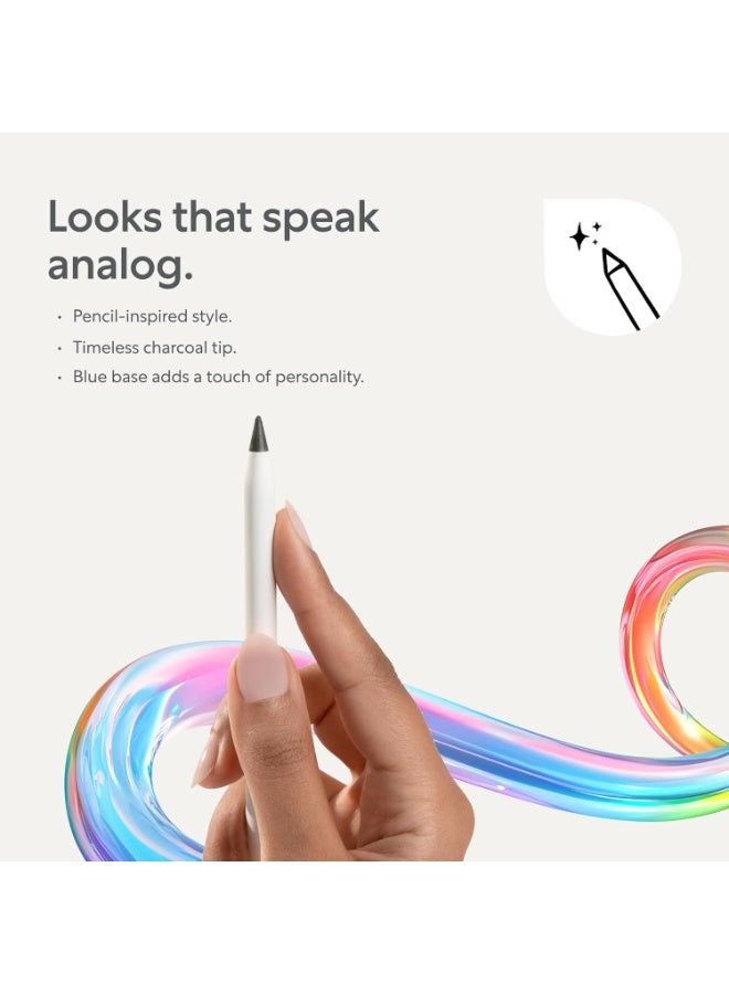 Paperlike رؤوس أقلام [4 عبوات] لقلم أبل الجيل الأول والثاني، USB-C و10x متانة مع تحكم معزز على واقيات الشاشة ذات الإحساس الورقي - Image 5