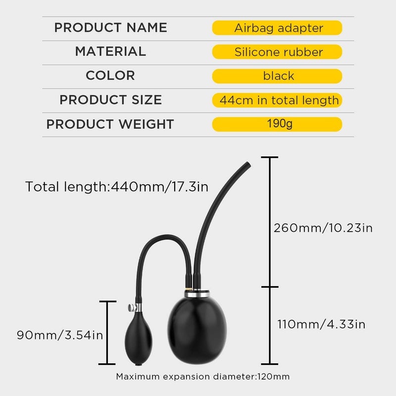 AUTOOL Universal Easy Intake Adapter for Fuel Leakage Detection - Image 2