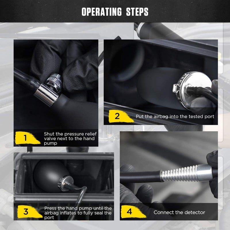 AUTOOL Universal Easy Intake Adapter for Fuel Leakage Detection - Image 3