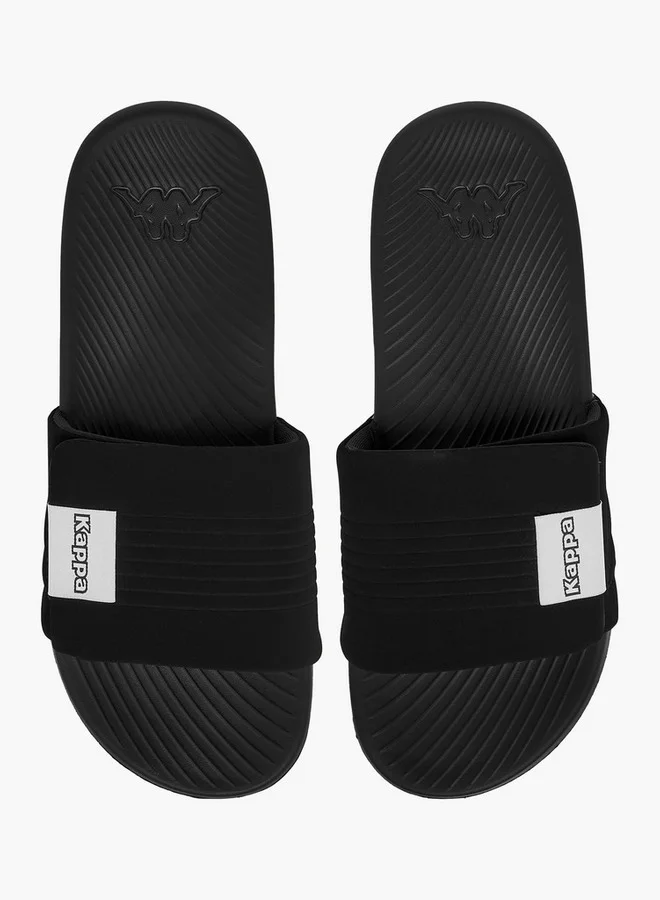 كابا Men's Logo Print Slip-On Slides