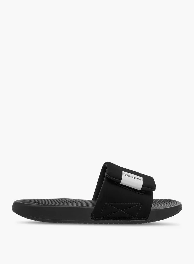 كابا Men's Logo Print Slip-On Slides