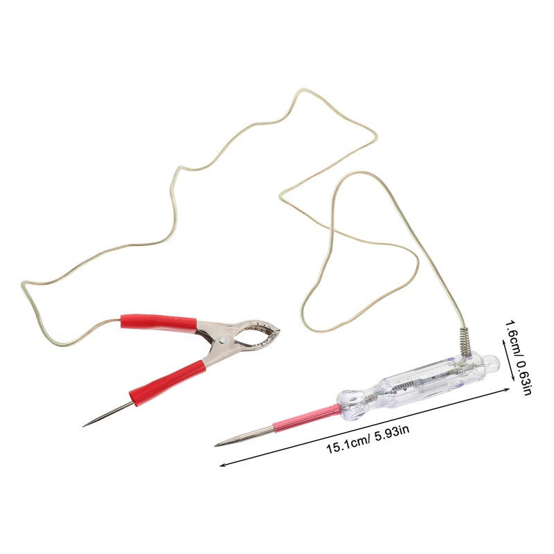Digital LCD Automotive Circuit Tester Voltage Continuity Polarity Indicator Pen - Image 3