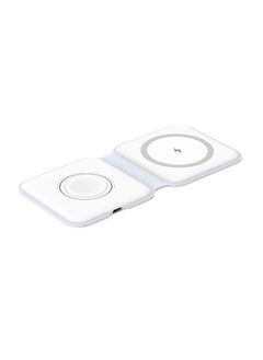 Vidvie Wireless 2 in1 Charger 15W - White  - Image 1