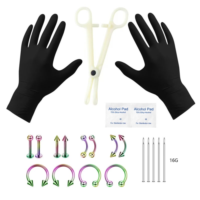 316 stainless steel body-insert jewelry and tools.
