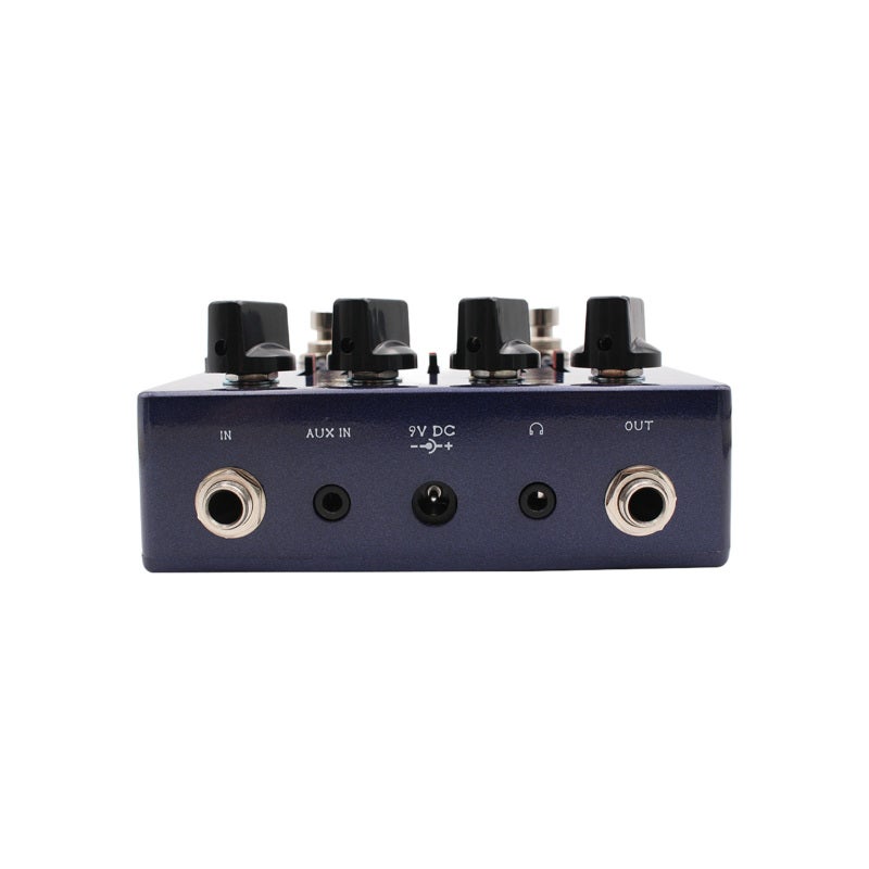 MOSKYAudio Bass Distortion Pedal Dual Mode High Dynamic Range Six Band EQ Control - Precision EQ Control Direct Output DI Box for Studio Recording Bass - Image 2
